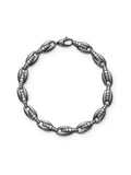 Ada Bracelet in 18k Blackened Gold with White Diamonds — Melissa Kaye