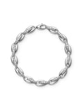 Ada Bracelet in 18k White Gold with White Diamonds — Melissa Kaye