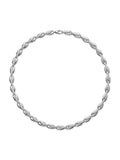  Ada Necklace in 18k White Gold with White Diamonds — Melissa Kaye