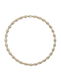 Ada Necklace in 18k Yellow Gold with White Diamonds — Melissa Kaye