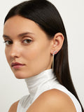 ARIA DAGGER EARRING (Partial Diamond)