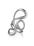 Aria Jane Ring Large in 18k Blackened Gold — Melissa Kaye