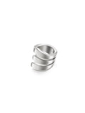  Aria Three Row Earcuff in 18k White Gold — Melissa Kaye