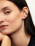 ARIA TRIPLET STUD Mini (Black Diamond)