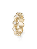 Audrey Eternity Band Large in 18k Yellow Gold with White Diamonds — Melissa Kaye