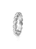 Audrey Eternity Band Small in 18k White Gold with White Diamonds — Melissa Kaye