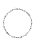 Audrey Graduated Repeating Necklace in 18k White Gold with White Diamonds — Melissa Kaye
