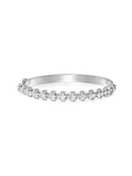Audrey Hinged Bracelet in 18k White Gold with White Diamonds — Melissa Kaye