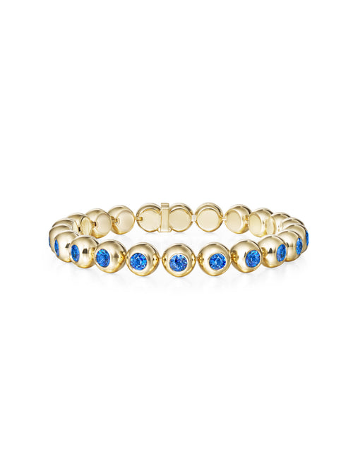 AUDREY BRACELET LARGE (Blue Sapphire)