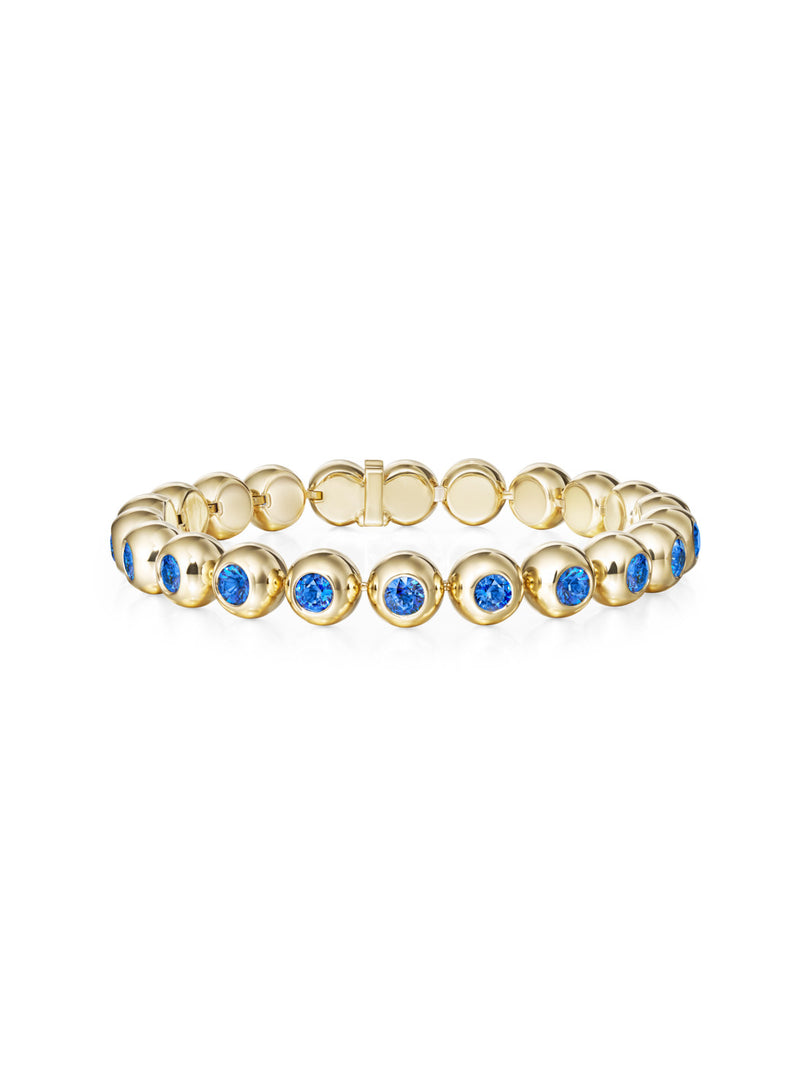 AUDREY BRACELET LARGE (Blue Sapphire)