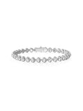 Audrey Tennis Bracelet Small in 18k White Gold with White Diamonds — Melissa Kaye