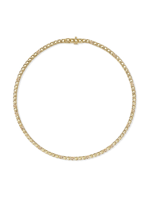 BAILEY NECKLACE  (Champagne Diamond)