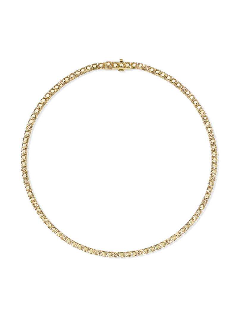 BAILEY NECKLACE  (Champagne Diamond)
