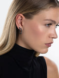CLARA HOOP Medium (Black Diamond)
