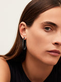 CLARA HOOP XL (Black Diamond)
