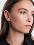 CRISTINA EARRING Small (Black Diamond)