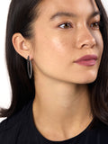 CRISTINA EARRING Large (Black and White Diamond)