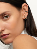 CRISTINA EARRING Small (Black Diamond)