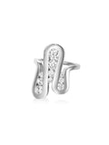 Daphne Joy Ring in 18k White Gold with White Diamonds — Melissa Kaye