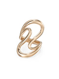 Hannah Large Ring in 18k Pink Gold — Melissa Kaye