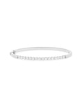 Honey Cuff in 18k White Gold with White Diamonds — Melissa Kaye