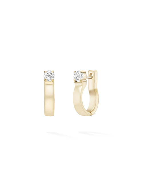 Honey Hoop Small in 18k Yellow Gold — Melissa Kaye