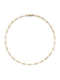 Honey Linked Necklace Small in 18k Yellow Gold with White Diamonds — Melissa Kaye