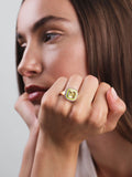 LENOX BUBBLE RING (Yellow Sapphire)