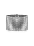 Lenox Tennis Bracelet Fifteen Row in 18k Blackened Gold with White Diamonds — Melissa Kaye
