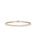 Lenox Tennis Bracelet in 18k Yellow Gold with White Diamonds — Melissa Kaye
