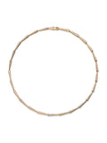  Lola Linked Necklace in 18k Pink Gold with White Diamonds — Melissa Kaye