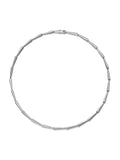 Lola Linked Necklace in 18k White Gold with White Diamonds — Melissa Kaye