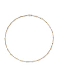 Lola Linked Necklace in 18k Yellow Gold with White Diamonds — Melissa Kaye