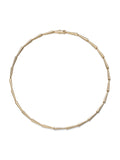 Lola Linked Necklace in 18k Yellow Gold with White Diamonds — Melissa Kaye
