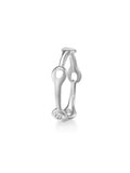 Lola Needle Ring Mini in 18k White Gold — Melissa Kaye