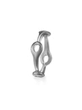 Lola Needle Ring Small in 18k Blackened Gold — Melissa Kaye