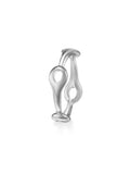 Lola Needle Ring Small in 18k White Gold — Melissa Kaye