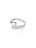 LOLA RING Large (Partial Diamond)