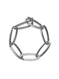 LULU BRACELET Large (Partial Diamond)