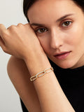 LULU BRACELET Medium (Partial Diamond)