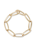 LULU BRACELET Medium (Partial Diamond)