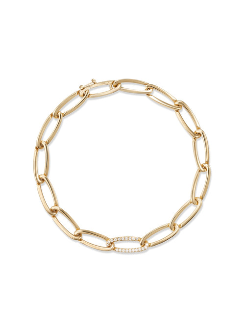 LULU BRACELET Small (Partial Diamond)