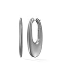 Lulu Hoop Large in 18k Blackened Gold — Melissa Kaye