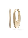 Lulu Hoop Large in 18k Yellow Gold — Melissa Kaye