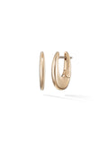 Lulu Hoop Small in 18k Pink Gold — Melissa Kaye