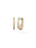Lulu Hoop Small in 18k Yellow Gold — Melissa Kaye
