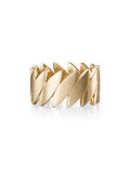 Maya Cigar Band in 18k Yellow Gold — Melissa Kaye