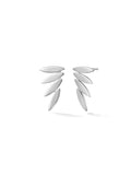 Maya Earring Small in 18k White Gold — Melissa Kaye