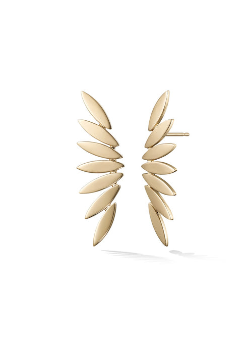Maya Earring in 18k Yellow Gold — Melissa Kaye