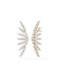  Maya Earring in 18k Yellow Gold with White Diamonds — Melissa Kaye